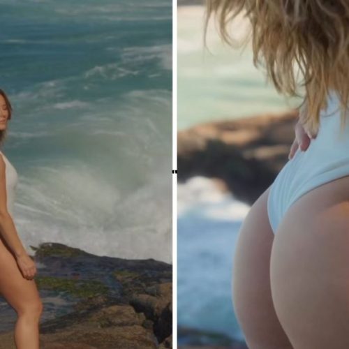 Paolla Oliveira posta vídeo sensualizando na praia em cenário paradisíaco