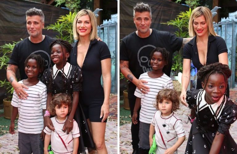 Titi, filha de Giovanna Ewbank, ganha festa temática de Wandinha.