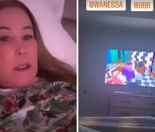 BBB24: Zilu ‘madruga’ assistindo Wanessa e diz que ‘mãe sofre’