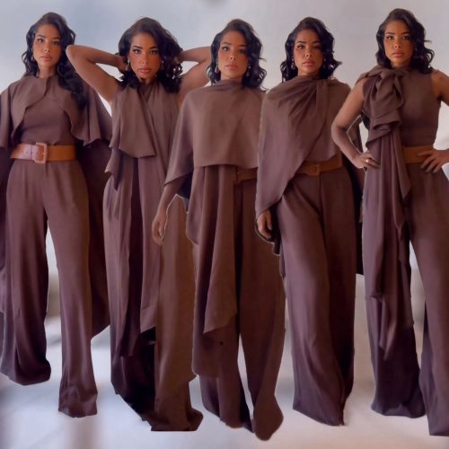 A estilista capixaba Mylla Rodrigues impacta com seus looks no La Moda Experience