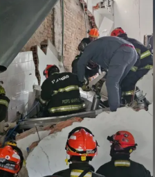 Morte é confirmada após desabamento de teto em restaurante de São Paulo