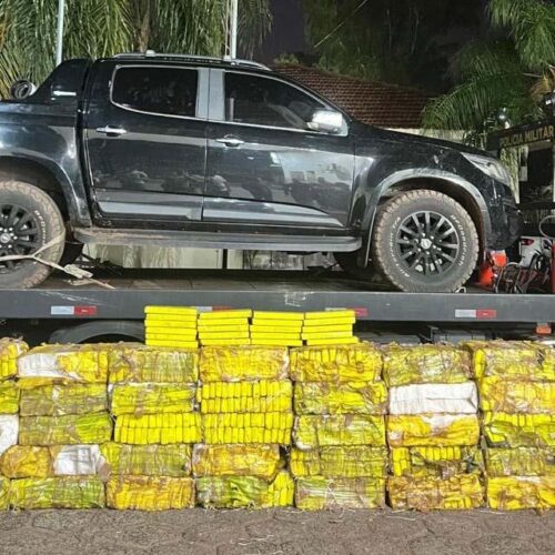 Polícia Militar apreende enorme quantidade de maconha na região Noroeste em curto período
